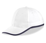 New Jersey Cap - 6 Panel White