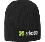 Nebraska Acrylic Beanie Black