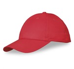 Detroit Cap - 6 Panel Red