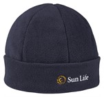 Alaska Brushed Fleece Beanie Navy