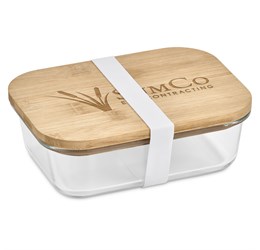 Okiyo Moshi Glass & Bamboo Lunch Box