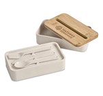 Okiyo Dura Wheat Straw & Bamboo Lunch Box Set CL-OK-109-B-05