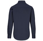 Mens Long Sleeve Alex Varga Opus Stretch Shirt Navy