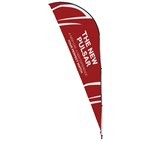 Legend 2M Sublimated Sharkfin Double-Sided Flying Banner - 1 complete unit DISPLAY-7012-02