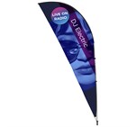 Legend 3M Sublimated Sharkfin Double-Sided Flying Banner - 1 complete unit DISPLAY-7013-02