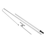 Legend 2m Telescopic Flying Banner (Set of 2) DISPLAY-7042-10