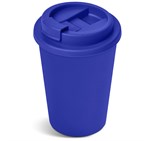 Altitude Wednesday Plastic Double-Wall Tumbler – 350ml Blue