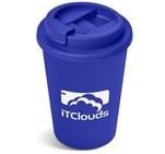 Altitude Wednesday Plastic Double-Wall Tumbler – 350ml Blue