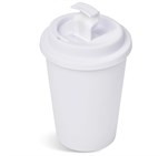 Altitude Wednesday Plastic Double-Wall Tumbler – 350ml Solid White