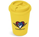 Altitude Wednesday Plastic Double-Wall Tumbler – 350ml Yellow