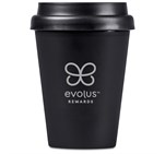 Altitude Perk Recycled Plastic Double-Wall Tumbler – 300ml Black