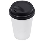 Altitude Perk Recycled Plastic Double-Wall Tumbler – 300ml Solid White