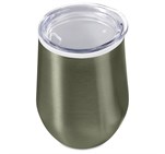 Serendipio Vogue Madison Stainless Steel & Plastic Double-Wall Tumbler - 350ml Light Green