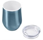 Serendipio Vogue Madison Stainless Steel & Plastic Double-Wall Tumbler - 350ml Light Turquoise