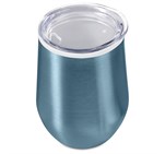 Serendipio Vogue Madison Stainless Steel & Plastic Double-Wall Tumbler - 350ml Light Turquoise