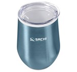 Serendipio Vogue Madison Stainless Steel & Plastic Double-Wall Tumbler - 350ml Light Turquoise