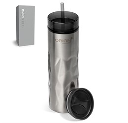 Serendipio Fire & Ice Stainless Steel & Plastic 2-In-1 Tumbler - 435ml