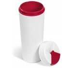 Altitude Laguna Plastic Double-Wall Tumbler - 460ml Red