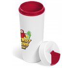 Altitude Laguna Plastic Double-Wall Tumbler - 460ml Red