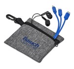 Altitude Zenia Earbuds & Tri-Cable Set Blue