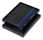 Altitude Carlton Notebook & Pen Set Blue