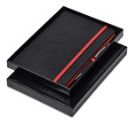 Altitude Carlton Notebook & Pen Set Red