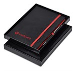 Altitude Carlton Notebook & Pen Set Red