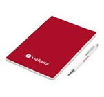 Altitude Mills Notebook & Pen Set Red