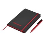 Altitude Johnson Notebook & Pen Set Red