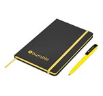 Altitude Johnson Notebook & Pen Set Yellow