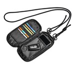 Altitude Glam Recycled PET Crossbody Bag & Phone Strap GF-AL-1295-B-BL-05