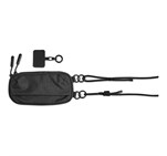 Altitude Glam Recycled PET Crossbody Bag & Phone Strap Black