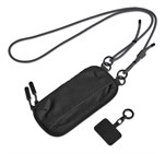 Altitude Glam Recycled PET Crossbody Bag & Phone Strap Grey