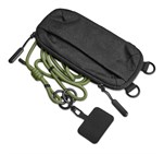 Altitude Glam Recycled PET Crossbody Bag & Phone Strap Military Green