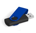 Axis Gyro Black Flash Drive - 4GB GF-AM-626-B-MIX-BL-BU-NO-LOGO