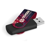 Axis Gyro Black Flash Drive - 4GB GF-AM-626-B-MIX-BL-R