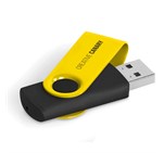 Axis Gyro Black Flash Drive - 4GB GF-AM-626-B-MIX-BL-Y