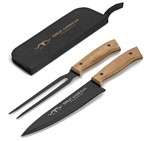 US Basic Butcher's Block Carving Set