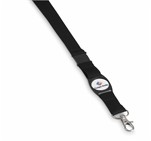 Altitude Bold Statement Dome Lanyard Black