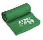 Cuddle Fleece Blanket Green