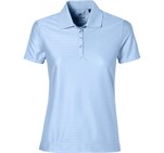 Ladies Oakland Hills Golf Shirt Light Blue