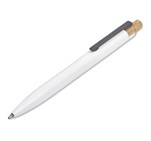 Okiyo Mimo Recycled Aluminium Ball Pen Solid White