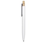 Okiyo Mimo Recycled Aluminium Ball Pen Solid White