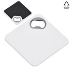 Altitude Sela Recycled Plastic Bottle Opener Coaster GV-AL-145-B-NO-LOGO