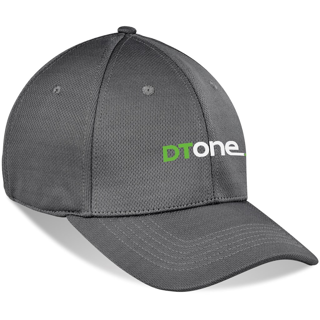 Ace 6 Panel Fitted Cap - White | HS-SL-54-C | Amrod