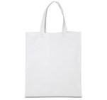 Altitude Budget Non-Woven Shopper Solid White