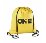 Altitude Whitefield Non-Woven Drawstring Bag Yellow