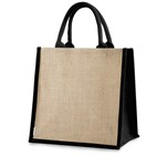 Okiyo Sumida Jute Tote Black