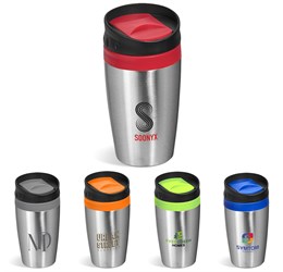 Altitude Vienna Stainless Steel & Plastic Double-Wall Tumbler - 300ml