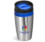 Altitude Vienna Stainless Steel & Plastic Double-Wall Tumbler - 300ml Blue